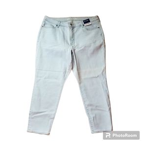 Old Navy High Rise OG Straight Ankle Jeans Light Wash